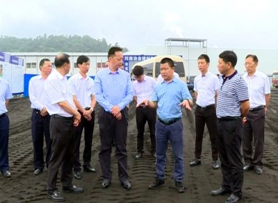 縣委書記張勇調(diào)研川威川南冶金建材物流港項目