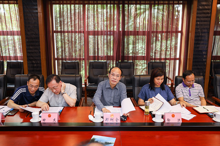 省人大常委會(huì)鄭樹(shù)全一行蒞臨川威連界基地參觀考察(圖8)