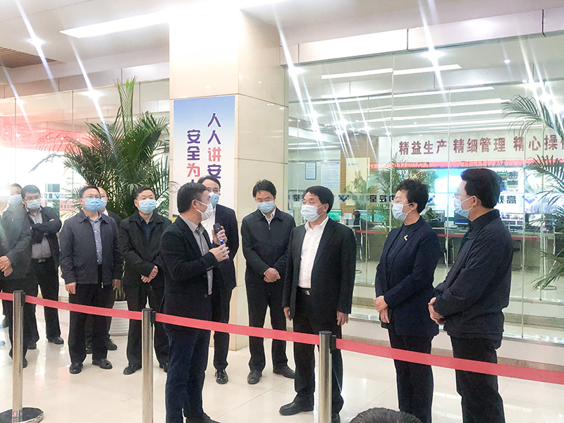 省委常委 常務(wù)副省長(zhǎng)羅文蒞臨川威集團(tuán)調(diào)研(圖1)