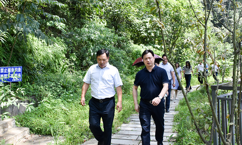 省總工會宣教部部長陳君一行到川威集團連界基地調(diào)研(圖1)