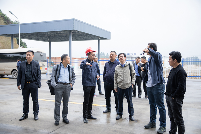 國機集團蘇美達國際技術貿(mào)易有限公司到川威集團連界基地調(diào)研交流(圖2)