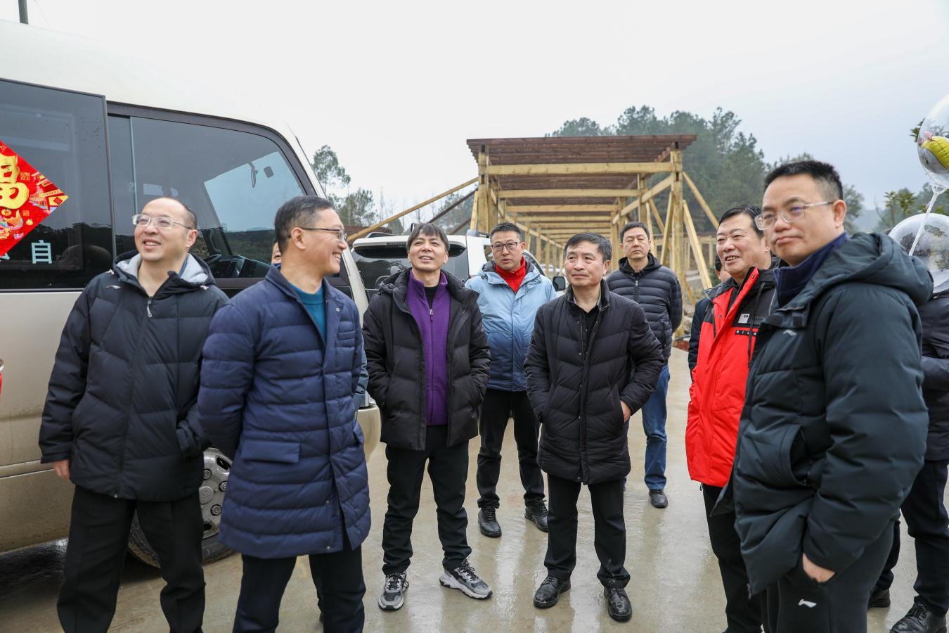 王勁董事長調(diào)研連界基地轉(zhuǎn)型升級工程項目(圖3)