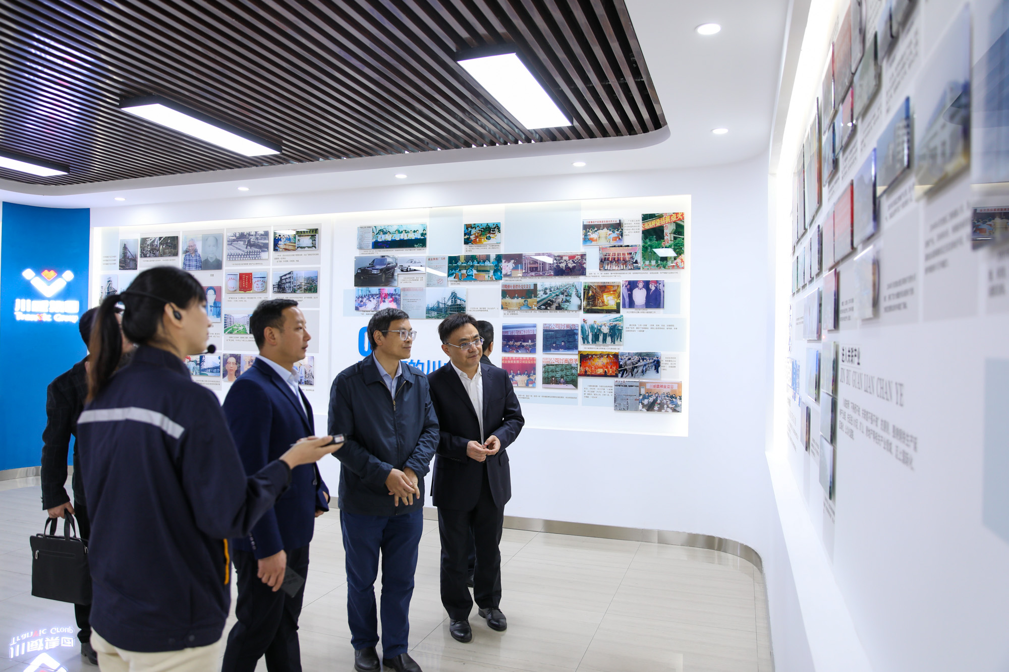 內(nèi)江市副市長何仁洋一行到川威連界基地調(diào)研(圖2)