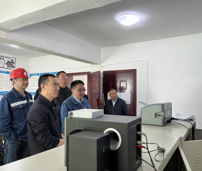 阿壩州政協(xié)副主席秦開金一行到礦業(yè)總公司阿壩礦區(qū)調(diào)研(圖2)