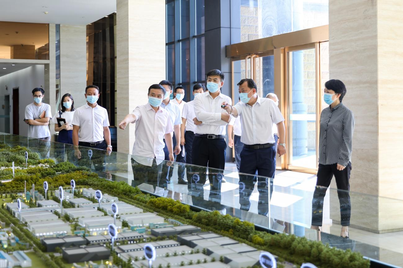 省委常委、組織部部長于立軍一行到川威連界基地調(diào)研