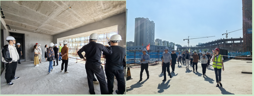 業(yè)主說好才是真的好！——眾欣森林開展工地開放日活動(圖2)