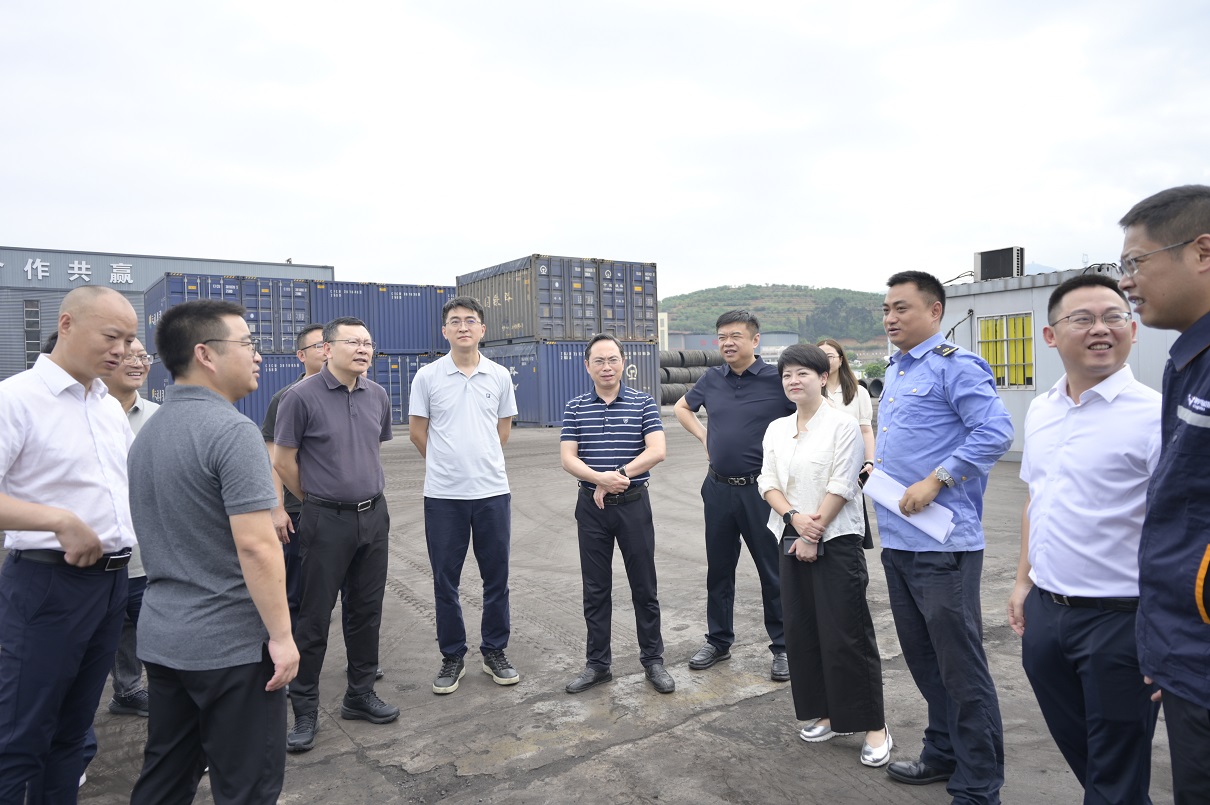 搶抓新機(jī)遇，謀求新合作，匯聚新動(dòng)能——內(nèi)江考察團(tuán)蒞臨通宇物流參觀交流(圖2)