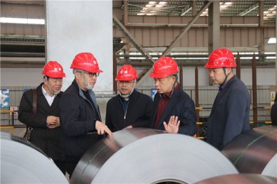 華西綠舍建材董事長(zhǎng)劉華東一行到川威調(diào)研