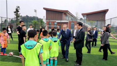 德國駐成都領(lǐng)事館魯悟剛一行蒞臨川威連界基地考察交流