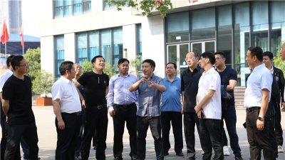 川威集團(tuán)董事長王勁一行 “五一”勞動節(jié)視察連界區(qū)域重點項目