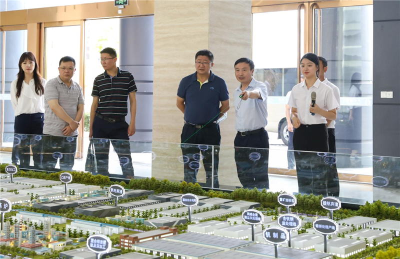 中銀信達(dá)公司與中國(guó)銀行四川分行到川威連界基地交流調(diào)研(圖1)